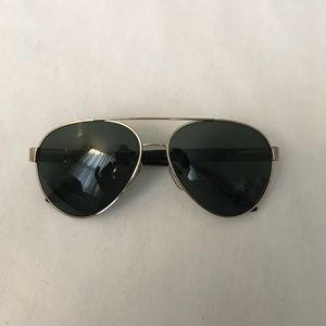 PRADA | Silver Aviator Sunglasses SPR59N